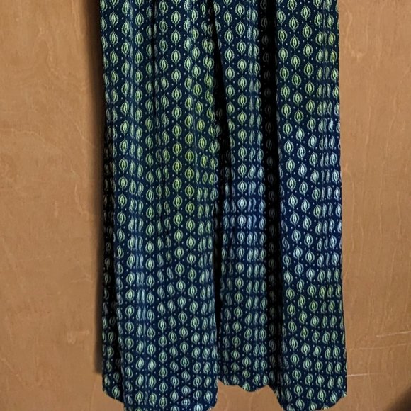 Spaghetti Strap Jumpsuit in Navy Print - Picture 3 of 3